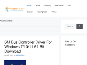'allflashfiles.net' screenshot