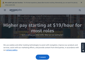 'amazondelivers.jobs' screenshot