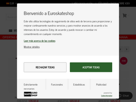 'euroskateshop.es' screenshot