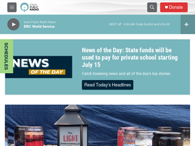 'iowapublicradio.org' screenshot
