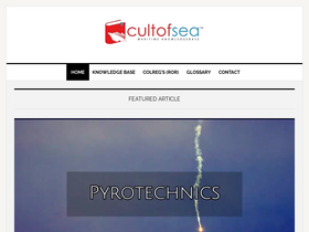 'cultofsea.com' screenshot