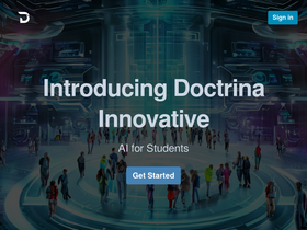 Doctrina AI - Revolutionize learning: AI-driven summaries, quizzes, essays, and exams.