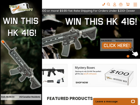 'foxairsoft.com' screenshot