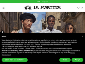 'lamartina.com' screenshot