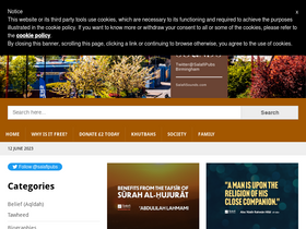 'salafisounds.com' screenshot