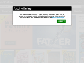 'antoineonline.com' screenshot
