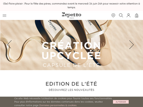 'repetto.fr' screenshot