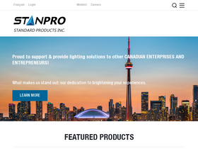 'standardpro.com' screenshot
