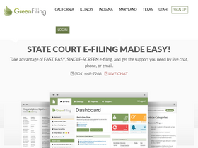 'greenfiling.com' screenshot