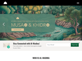 'almadina.org' screenshot