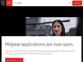 'swinburne.edu.au' screenshot