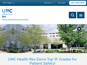 'rexhealth.com' screenshot