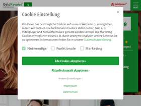 'gelorevoice.de' screenshot
