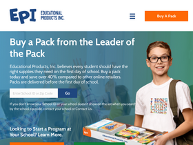 'educationalproducts.com' screenshot