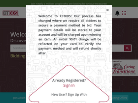 'ctbids.com' screenshot