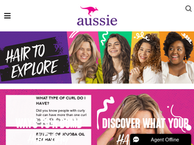 'aussie.com' screenshot