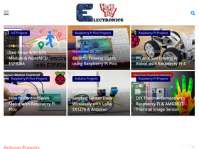 'how2electronics.com' screenshot