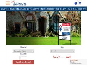 customrealestatesigns.com