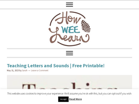 'howweelearn.com' screenshot