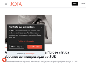 'jota.info' screenshot