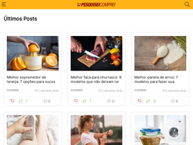 'pesquiseicomprei.com.br' screenshot
