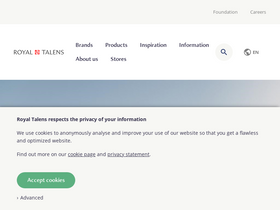 'royaltalens.com' screenshot