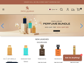 Swiss Arabian Qatar website screenshot