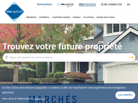 'viacapitalevendu.com' screenshot