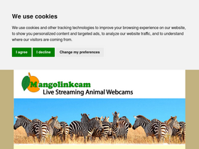 'mangolinkcam.com' screenshot