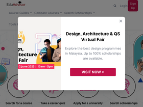 'eduadvisor.my' screenshot
