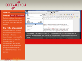 'softvalencia.org' screenshot