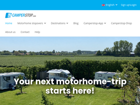 'camperstop.com' screenshot