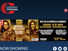'caribbeancinemas.com' screenshot