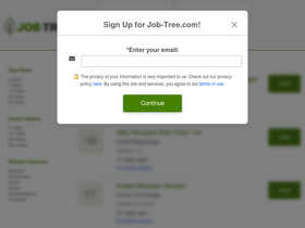 'job-tree.com' screenshot