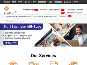 'legaldocs.co.in' screenshot