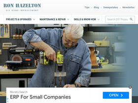 'ronhazelton.com' screenshot