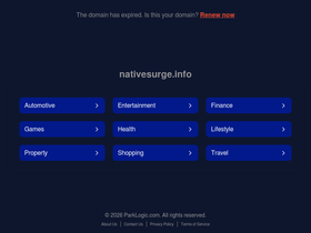 nativesurge.info