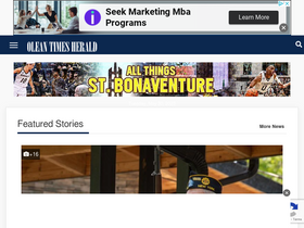 'oleantimesherald.com' screenshot