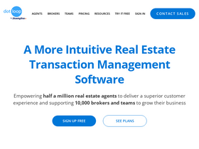 'dotloop.com' screenshot