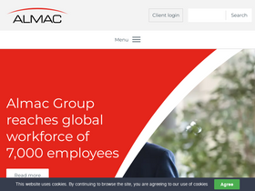 'almacgroup.com' screenshot