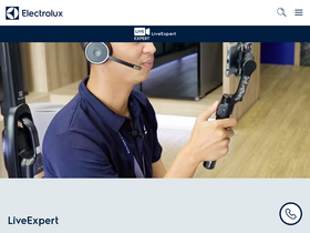 'electrolux.co.id' screenshot