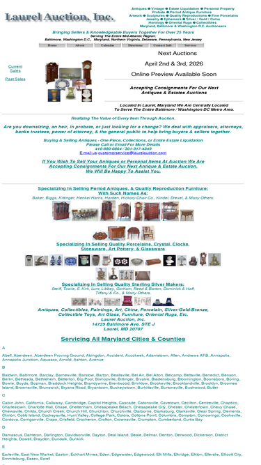 laurelauction.com