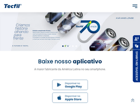'tecfil.com.br' screenshot