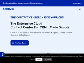 'contivio.com' screenshot