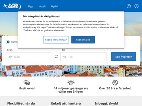 'supersavertravel.se' screenshot