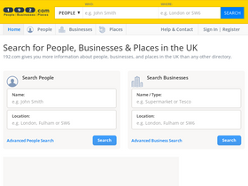 '192.com' screenshot