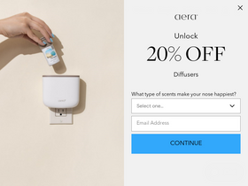 'aeraforhome.com' screenshot