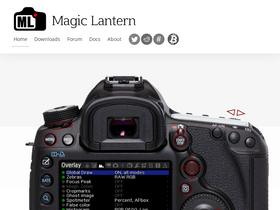 'magiclantern.fm' screenshot