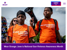 'bradyunited.org' screenshot