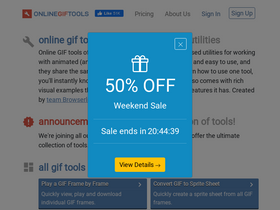 'onlinegiftools.com' screenshot